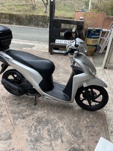 ホンダ　DIO110  JF58　配送可　上質　ディオ110　ワンオーナー　まるで新車　リアボックス付き　2019年式　低走行　県内無料配送　