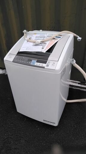☆最終値下げ！早期引取希望　大家族におススメ！HITACHI　日立　8kgサイズ洗濯乾燥機　BW-D8SV（現状渡し）☆
