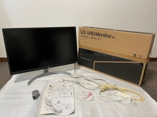 【無くなるまではモニターアームもお付けします】4K ディスプレイ　モニター　27インチ