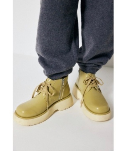 【新品moussy】VOLUME SOLE PLAIN シューズ　23.5