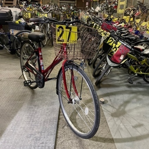 【3137】シティ　マルイシ　27インチ　前後タイヤ新品　10,500円（防犯・税込）