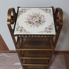 Rosen Krone　ローゼンクローネ シューズラック　スリッパラック　 アンティーク　の画像