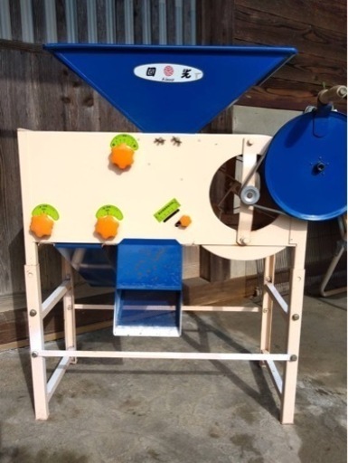 手動式 唐箕（とうみ）！！