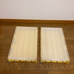 プラレール収納(線路になる)×2個
