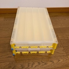プラレール収納(線路になる)×2個の画像