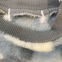 【美品】モコモコ　トップス 90の画像