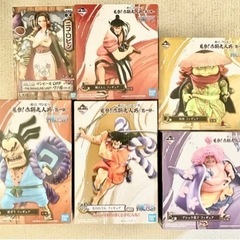 ワンピース 一番くじ おでん ヤマト 河松 アシュラ等 赤鞘 1...