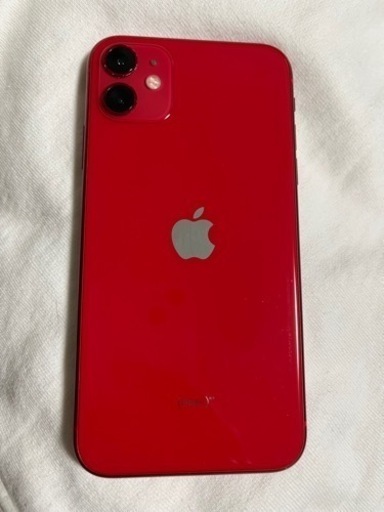 iPhone11 128GB RED 新品ブルーカットフィルム付き