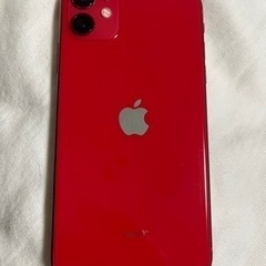 iPhone11 128GB RED 新品ブルーカットフィルム付き