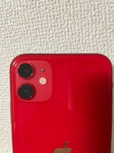 iPhone11 128GB RED 新品ブルーカットフィルム付き