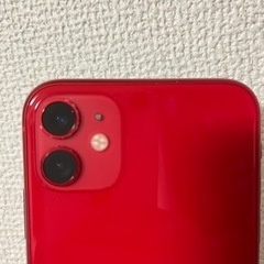 iPhone11 128GB RED 新品ブルーカットフィルム付き