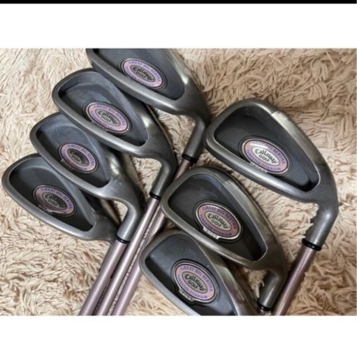 豪華8点！キャロウェイ レディース右利きアイアンセット