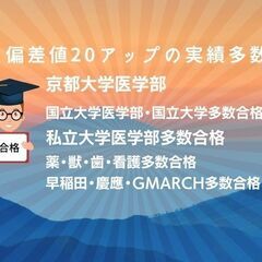 オンライン家庭教師・月謝18000円から。E判定から医学部合格多...