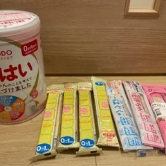 【交渉中】粉ミルク　はいはい　おまけ付き