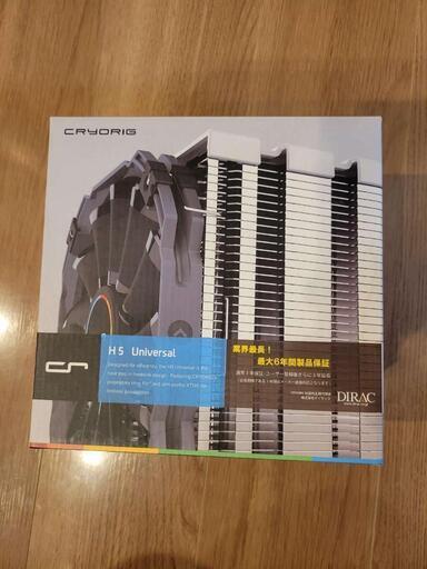 CPUクーラ CRYORIG (クライオリグ) -H5 UNIVERSALです。