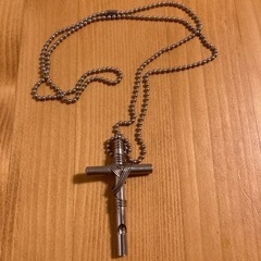 ネックレス　クロス　ホイッスル