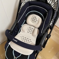 【受け取り希望者決定】コンビ　ベビーカー　メチャカルハンディ　オート４キャスの画像