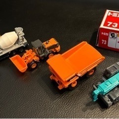 トミカ　ミニカー　工事車両
