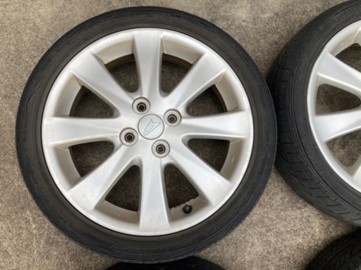 ダイハツムーヴＬ175S RS純正ターボ１６インチホイールセット