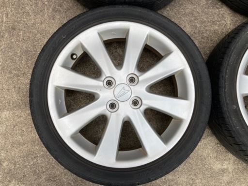 ダイハツムーヴＬ175S RS純正ターボ１６インチホイールセット