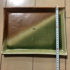 信楽焼き　大皿の画像