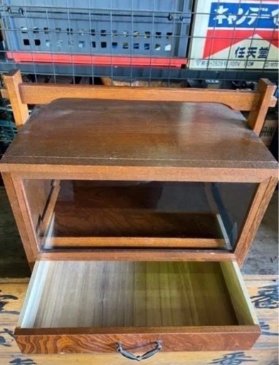 珍品！キッチン収納岡持おかもち アンティーク昭和家具レトロ家具