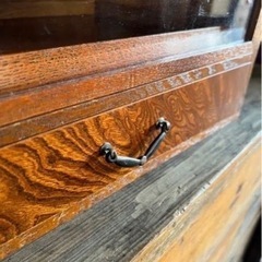 珍品！キッチン収納岡持おかもち アンティーク昭和家具レトロ家具の画像