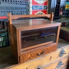珍品！キッチン収納岡持おかもち アンティーク昭和家具レトロ家具の画像