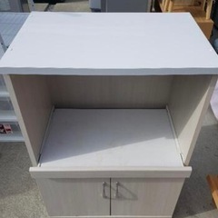 ニトリ　レンジ台　ホワイト　キッチンボード