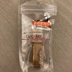極細筆のラメゴールド