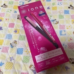 新品・TESCOM☆マイナスイオンヘアーアイロン