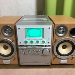 値下げ！pioneer コンポ X-MDX737-Mの画像