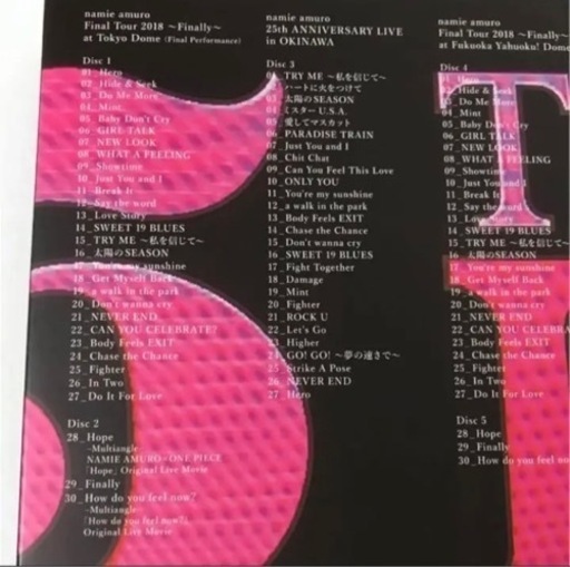 新品・安室奈美恵｢DVD｣