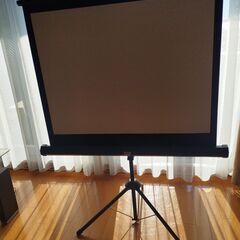 自立型　スクリーン　40インチ　サンワサプライ　