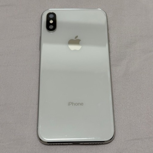 【ジャンク品】iPhone X ジャンク iPhone X 64GB シルバー（iPhone X 64GB シルバー SIM