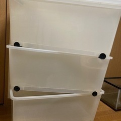 衣装ケース /収納ケース キャスター付き