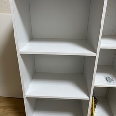 カラーボックス.ホワイトの画像