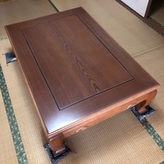 カリモク　ローテーブル