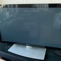 取引中　中古　無料　あげます　パイオニア　プラズマテレビ 43型...