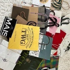 かわいい紙袋など