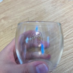 【取引済】グラス5個　（うち２つはリラックマ）の画像