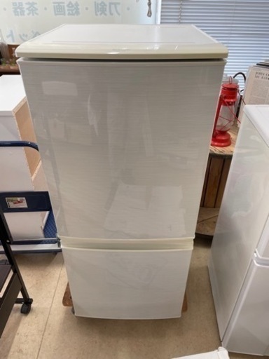 SHARP シャープ SJ-14X 137L 2ドア冷凍冷蔵庫 動作品 2013年製