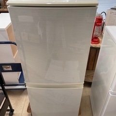 SHARP シャープ SJ-14X 137L 2ドア冷凍冷蔵庫 ...