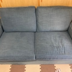 【応募多数のため締め切り】IKEA スプリングソファ　3人掛け