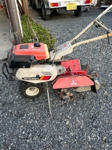 MITSUBISHI  MSD35 耕運機　現状