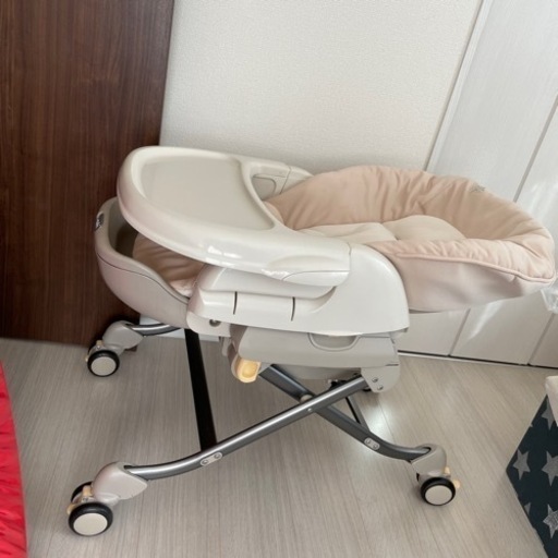 ハイローチェア　赤ちゃん　自動　音楽流れます