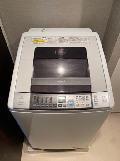 日立　洗濯機　BW-D8PV 2012年製