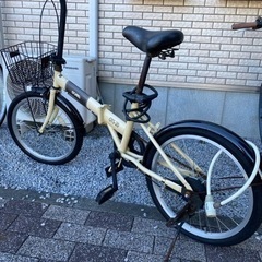 折りたたみ自転車　差し上げます
