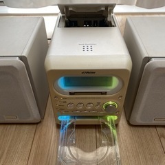 victor CD/MD/カセットコンポ CA-UXQ10W ジャンク扱の画像