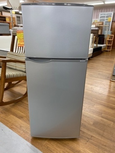 I504 ★ SHARP 直冷式冷蔵庫 (118L・右開き) 2ドア  ⭐動作確認済 ⭐クリーニング済